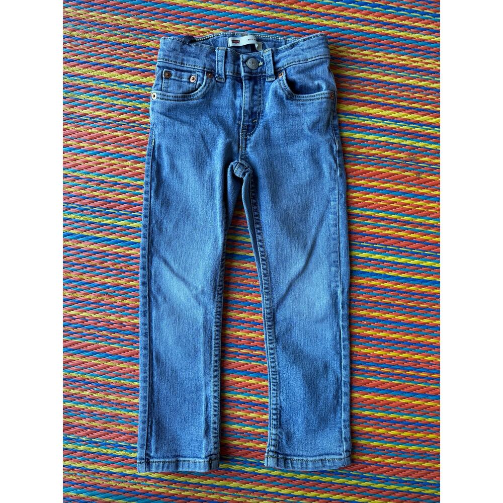 Levi’s Girls Slim Denim Jeans, Size 5